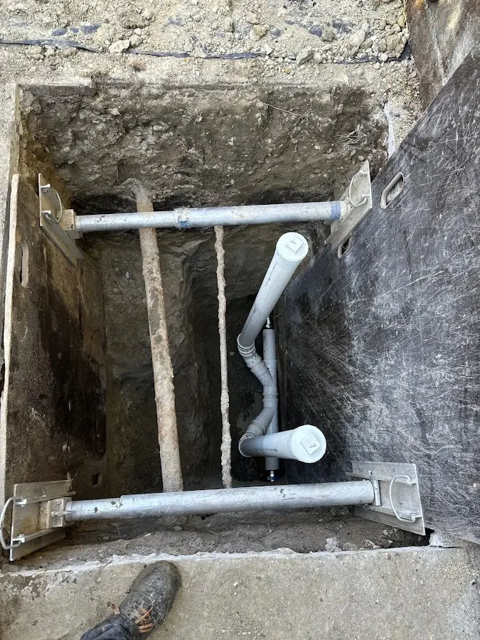 Experienced plumber completing Gas Line Repair work in Mechanicville